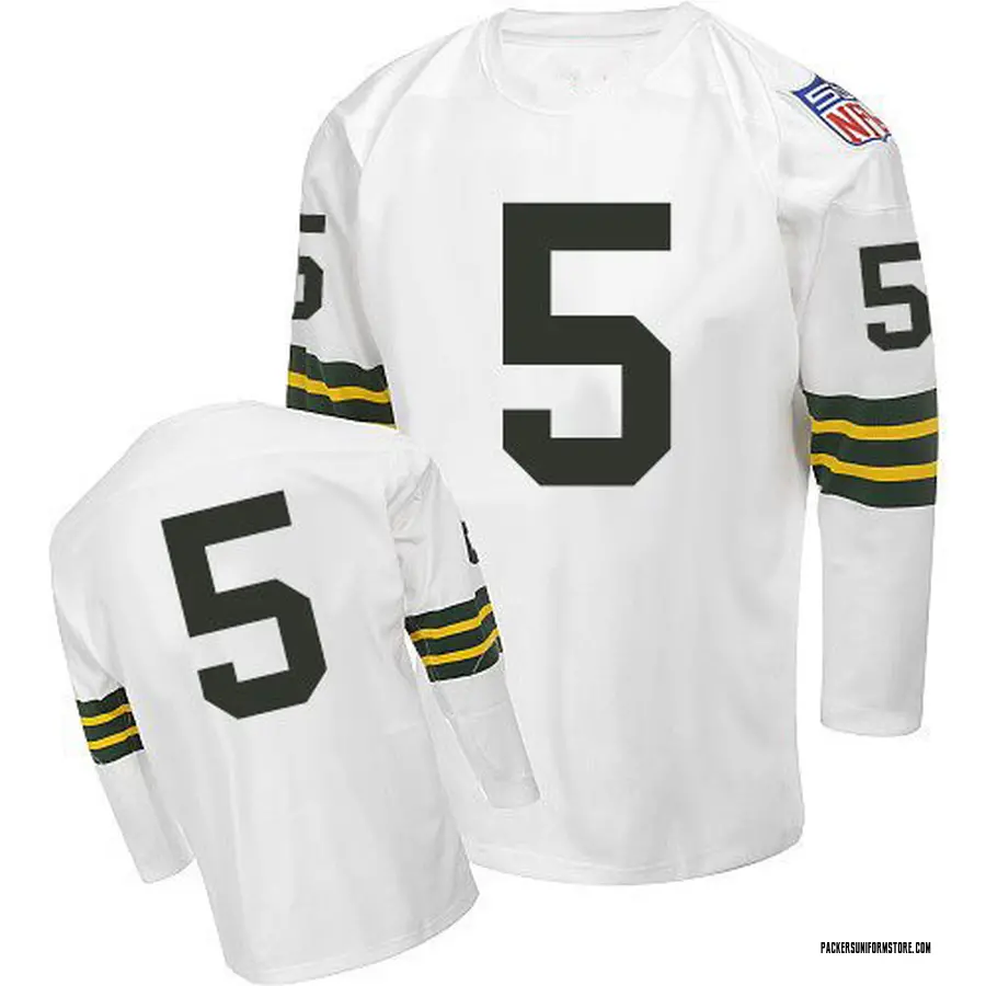 Mitchell and Ness Paul Hornung Green Bay Packers Men's Authentic White
