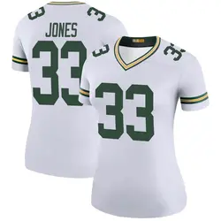 white aaron jones jersey