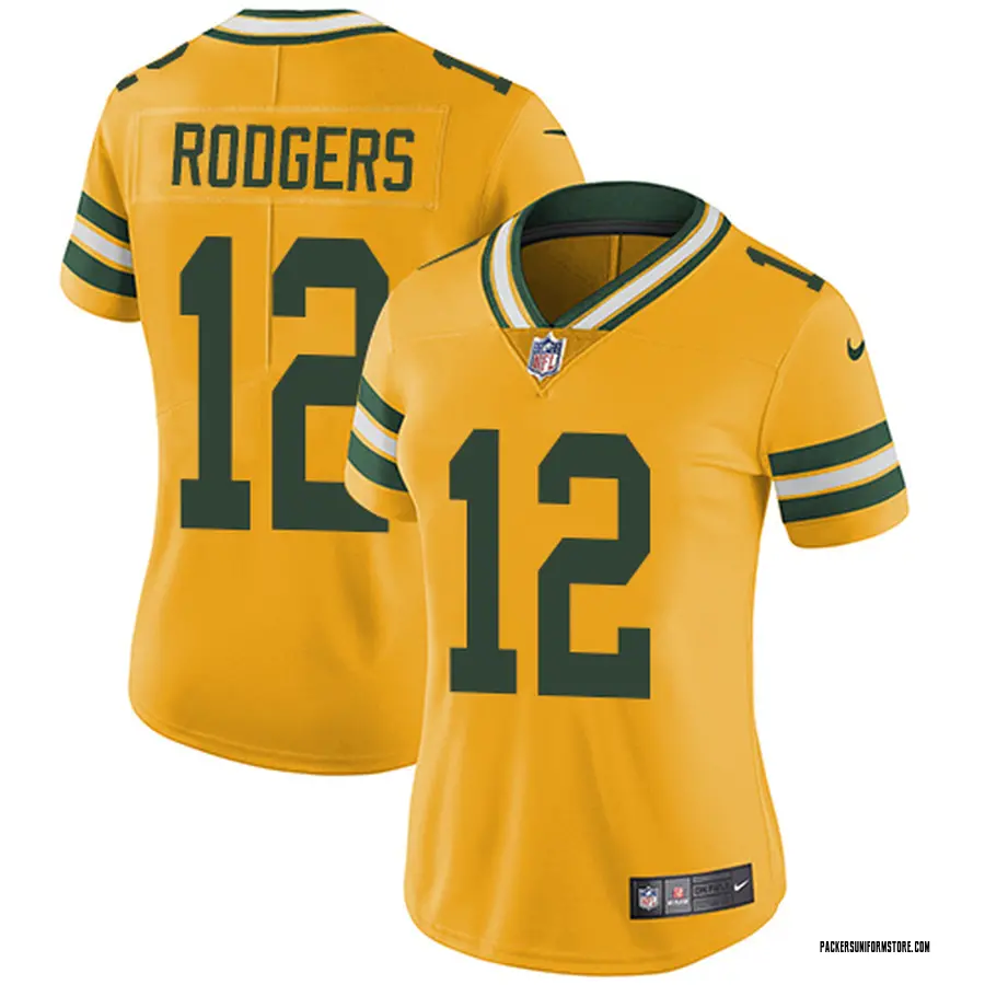 Womens rodgers jersey clearance