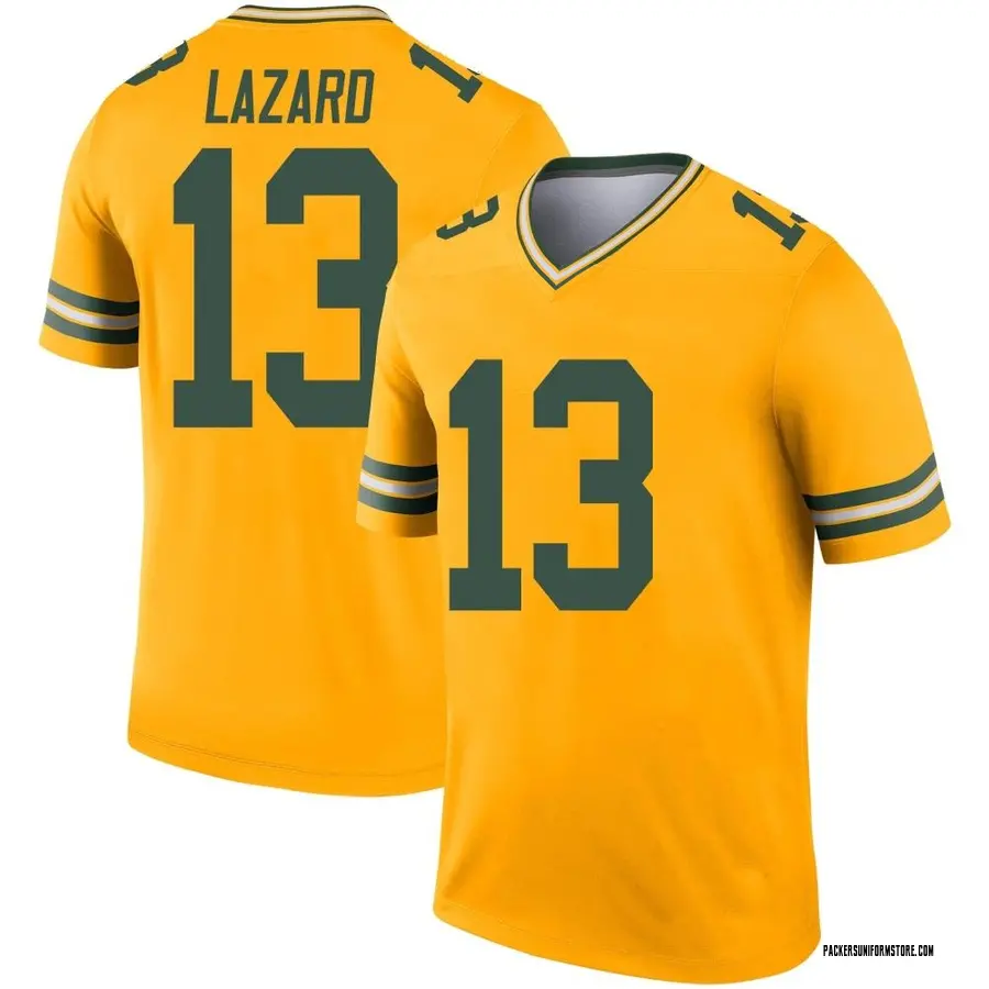 green bay packers lazard jersey