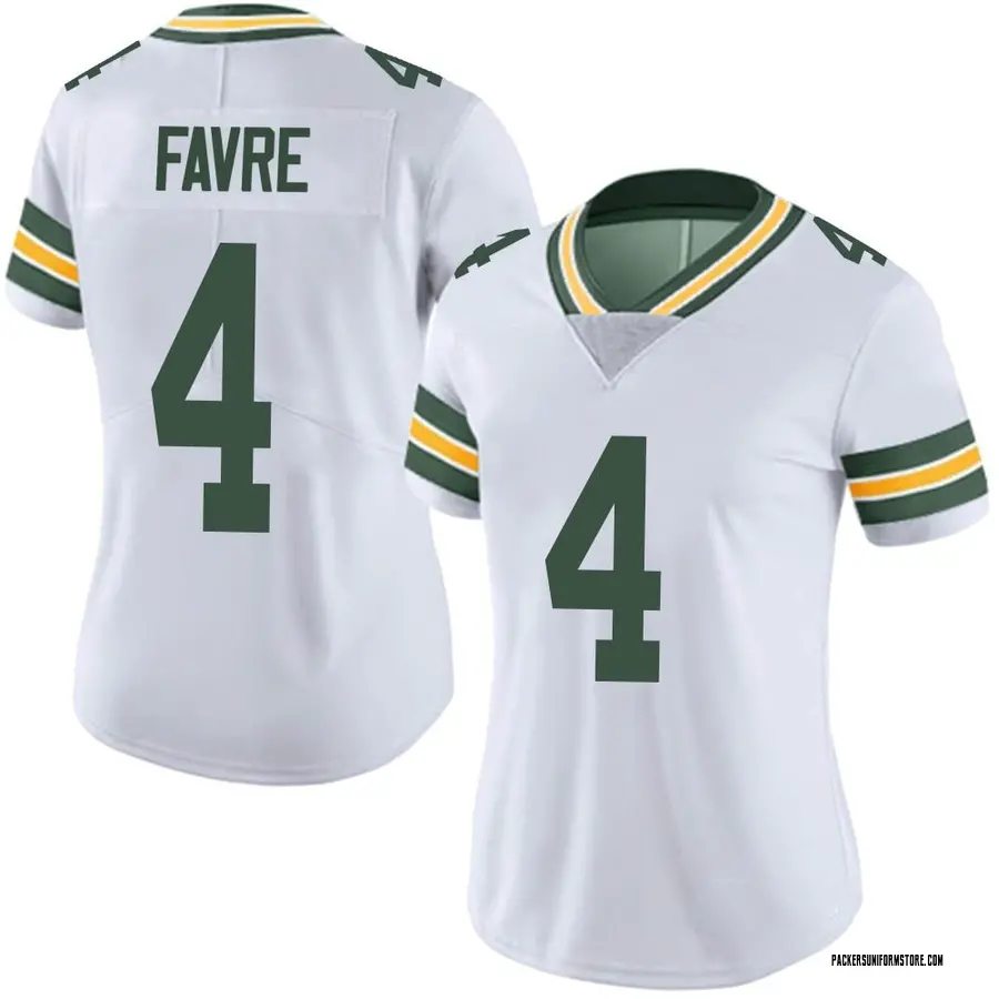 white brett favre jersey