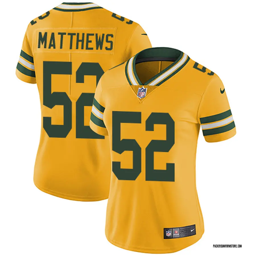 gold packers jersey