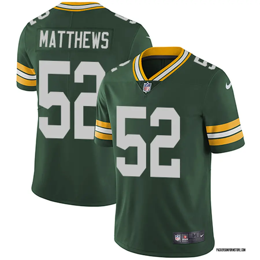 Green bay packers clay matthews youth jersey Clearance