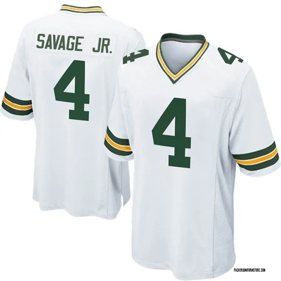 green bay packers savage jersey