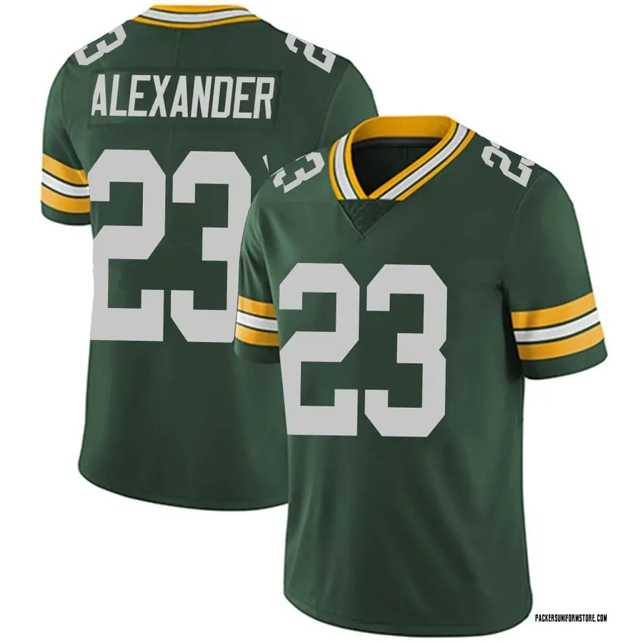 Nike Jaire Alexander Green Bay Packers Youth Limited Green Team Color ...