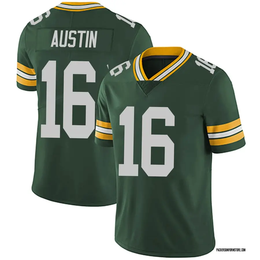 Nike Tavon Austin Green Bay Packers Youth Limited Green Team Color Vapor Untouchable Jersey
