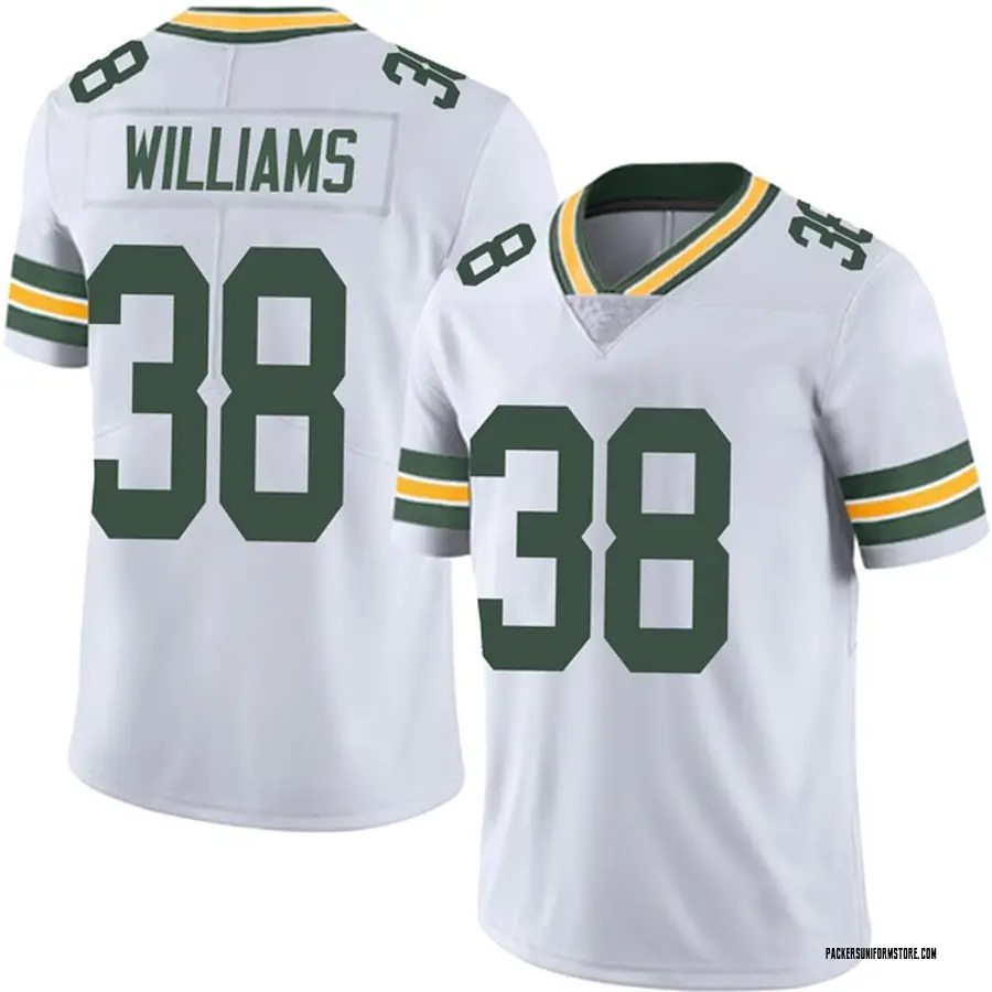 رويال جونيور للاطفال All 4 baby Men's Nike Green Bay Packers #38 Tramon Williams White ... رويال جونيور للاطفال